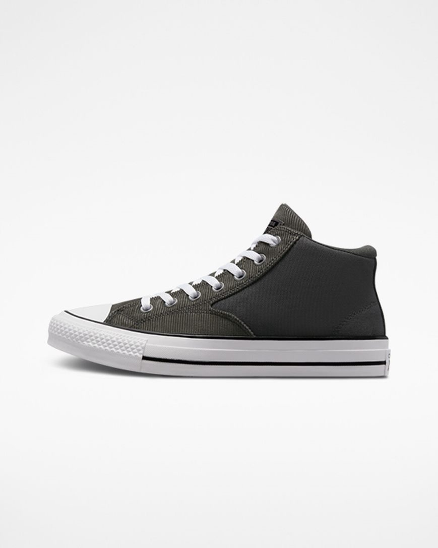 Tenisky Vysoke Converse Chuck Taylor All Star Malden Street Workwear Panske Siva Čierne Biele | SK MXAKQ6